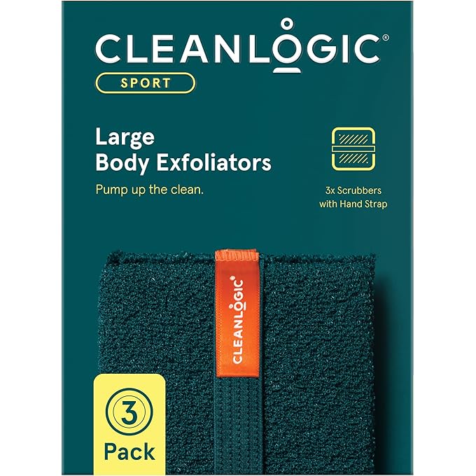 كلين لوجيك مقشر الجسم Cleanlogic Sport، 3 عد - Image 1